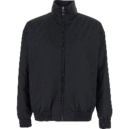 PADDED BOMBER FENDI ZUCCA EMBOSSED NY