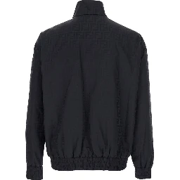PADDED BOMBER FENDI ZUCCA EMBOSSED NY