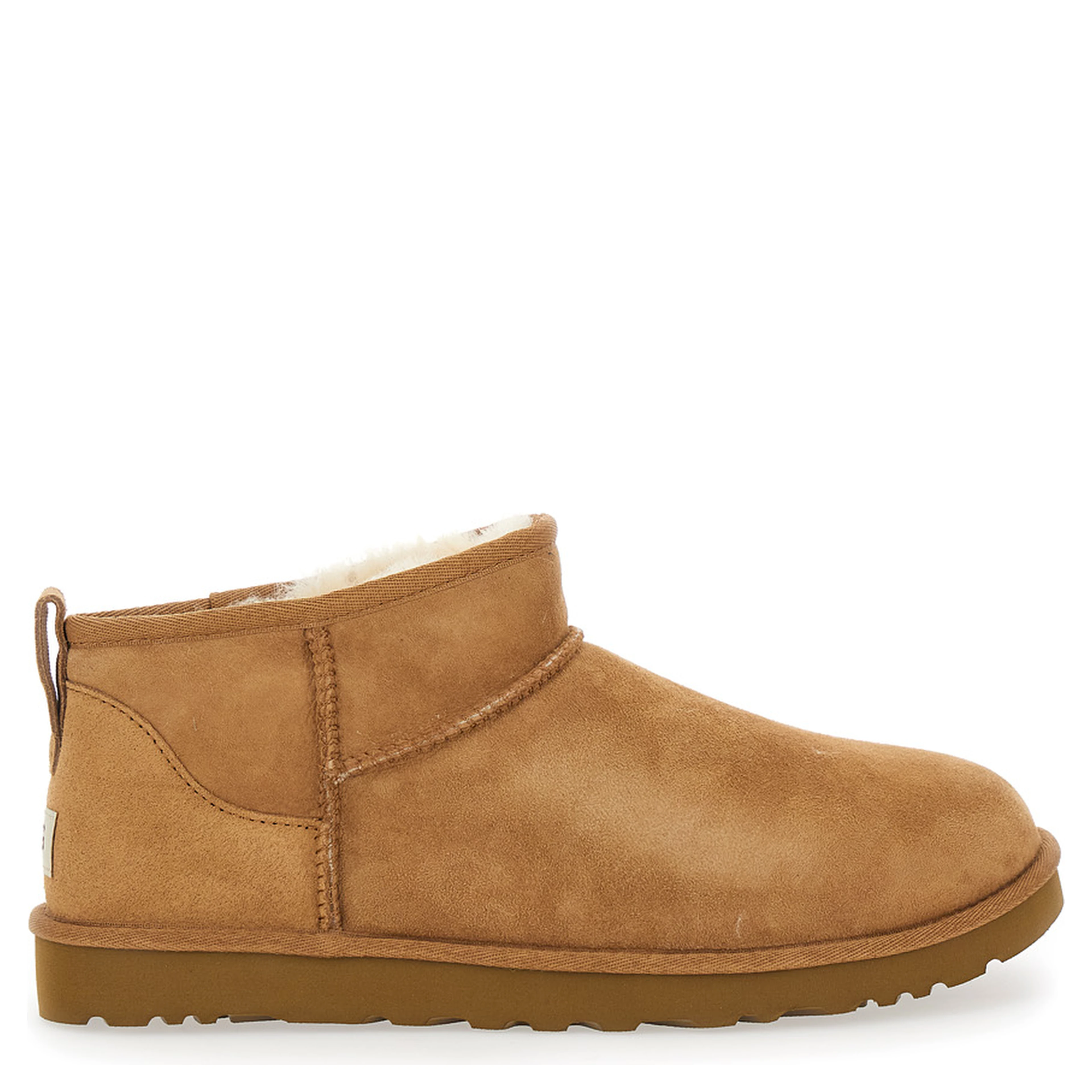 Brown Ultra Mini Suede Boots for Men