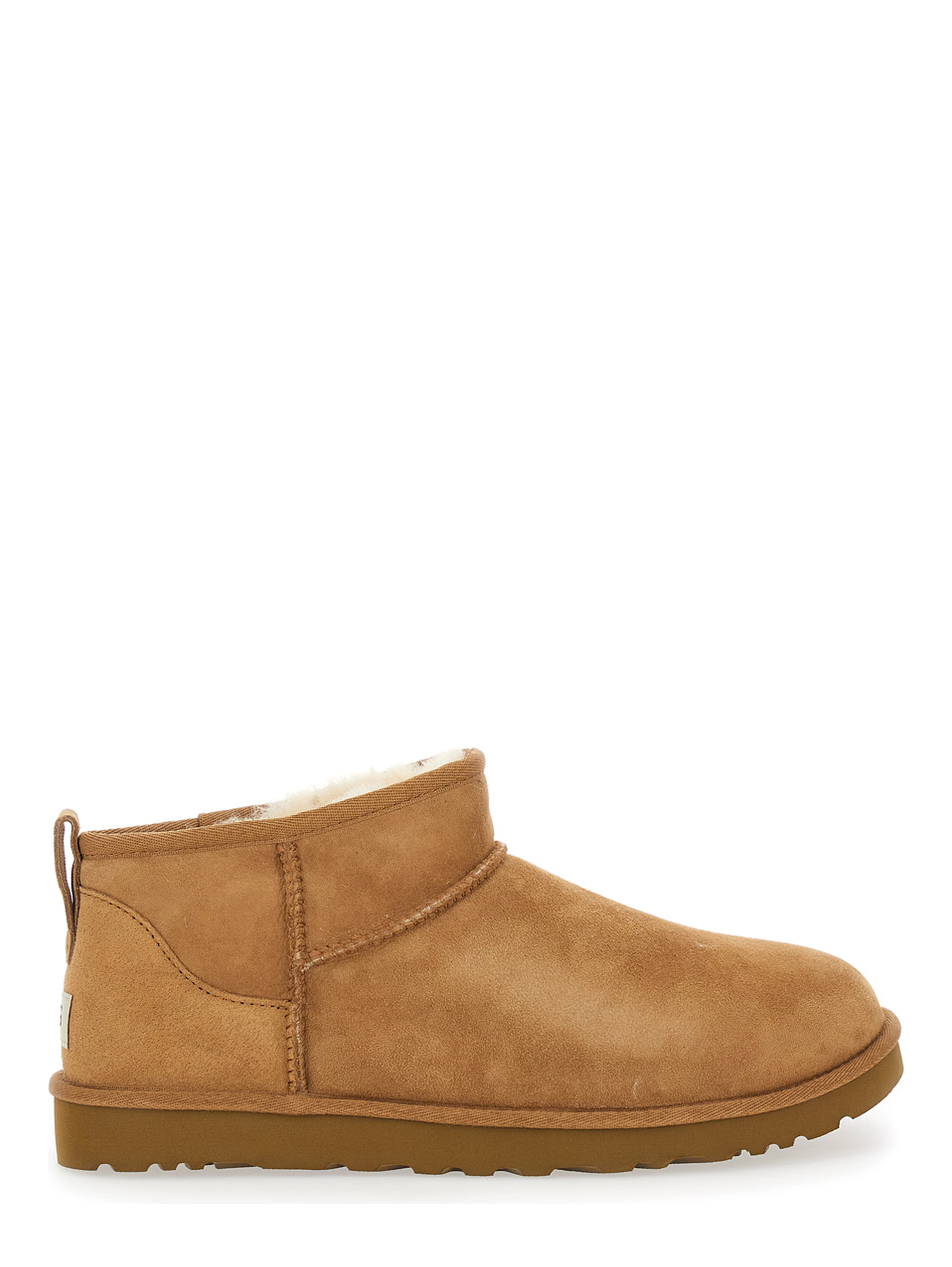Brown Ultra Mini Suede Boots for Men
