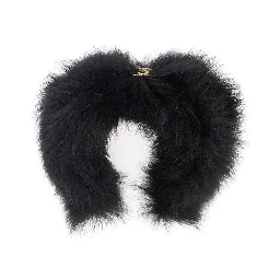 Black hairband with GG Plaque in Wool for Women