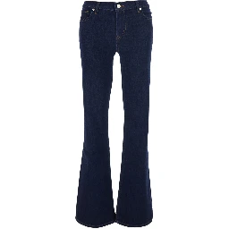 THE RODEO blue Jeans with flare cut in denim for women