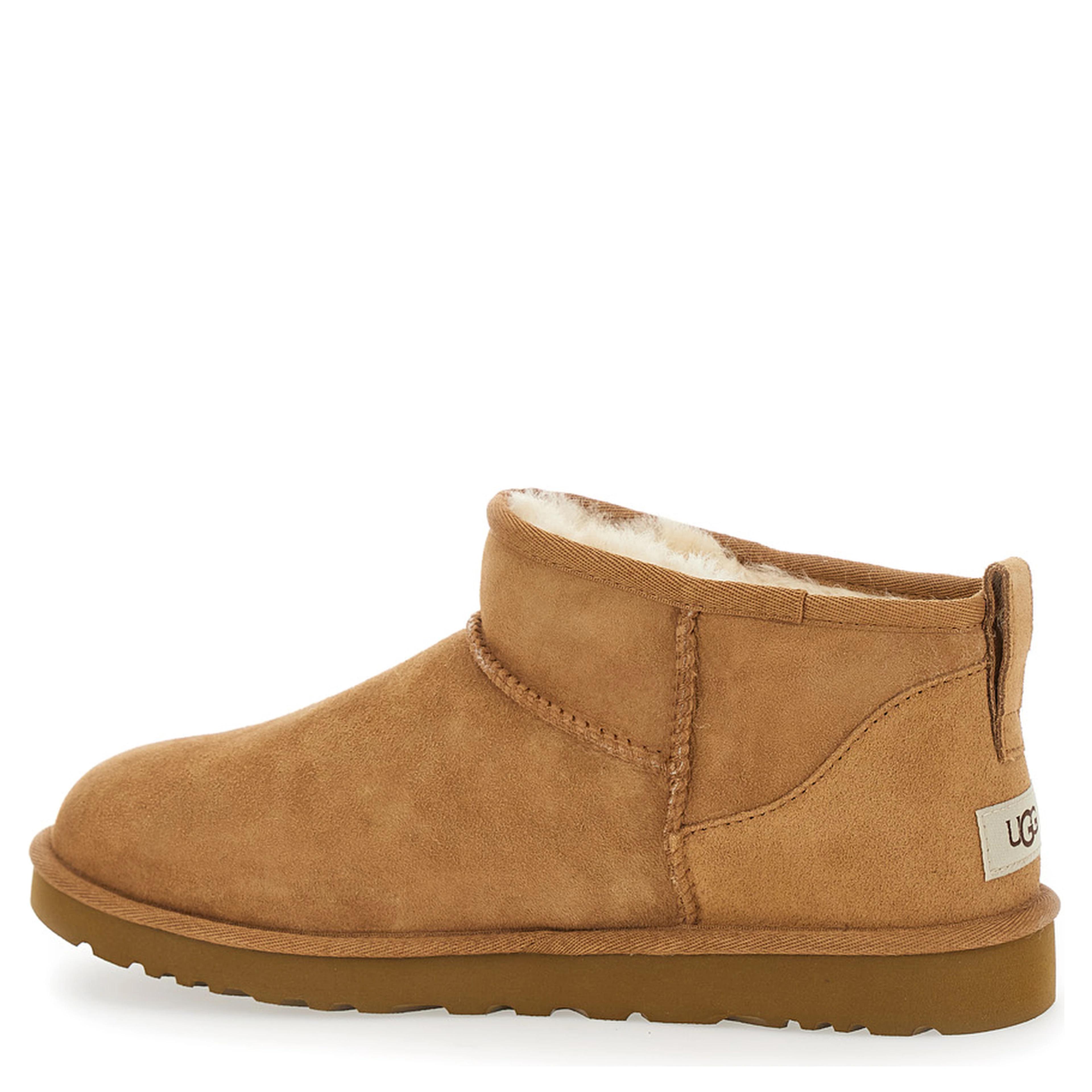 Brown Ultra Mini Suede Boots for Men
