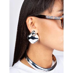 EARRING LILY Earrings with elegant design and refined details in Metal for women