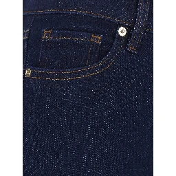 THE RODEO blue Jeans with flare cut in denim for women