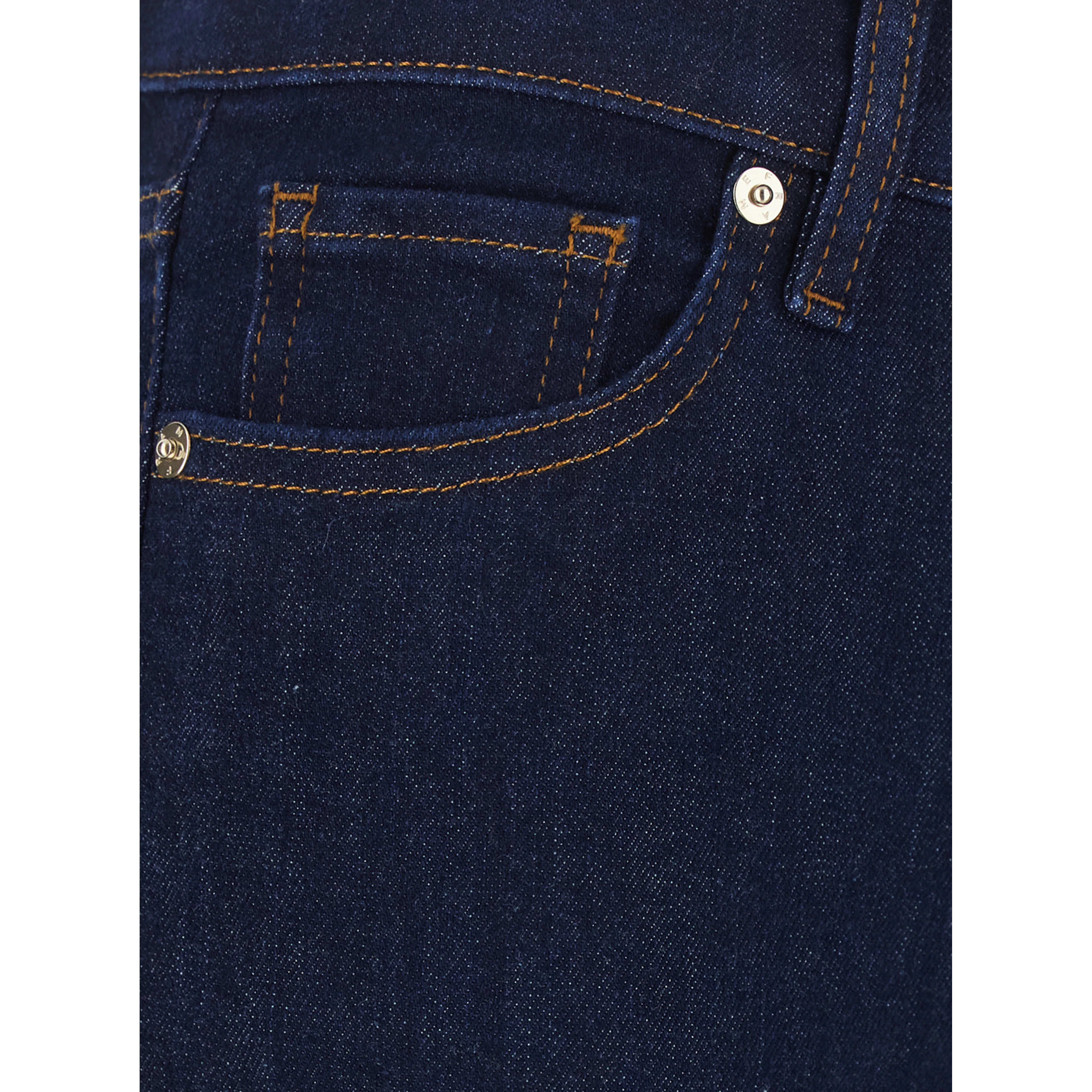 THE RODEO blue Jeans with flare cut in denim for women