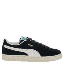 Sneakers SUEDE CHARLES Black with Leather Details