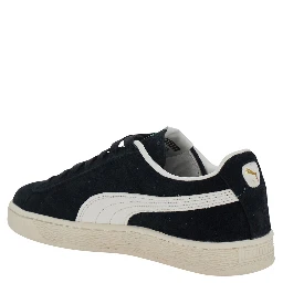 Sneakers SUEDE CHARLES Black with Leather Details
