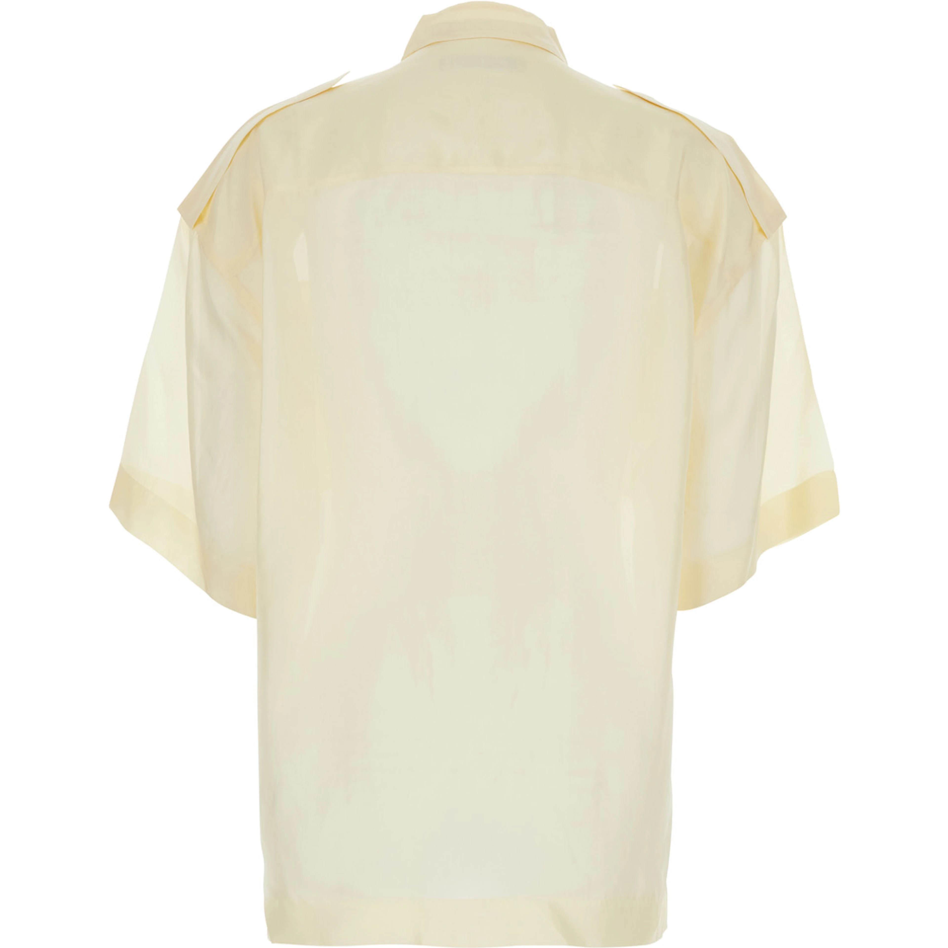 Shirt LITE UTILITY SHIRT with Classic Collar in White Women