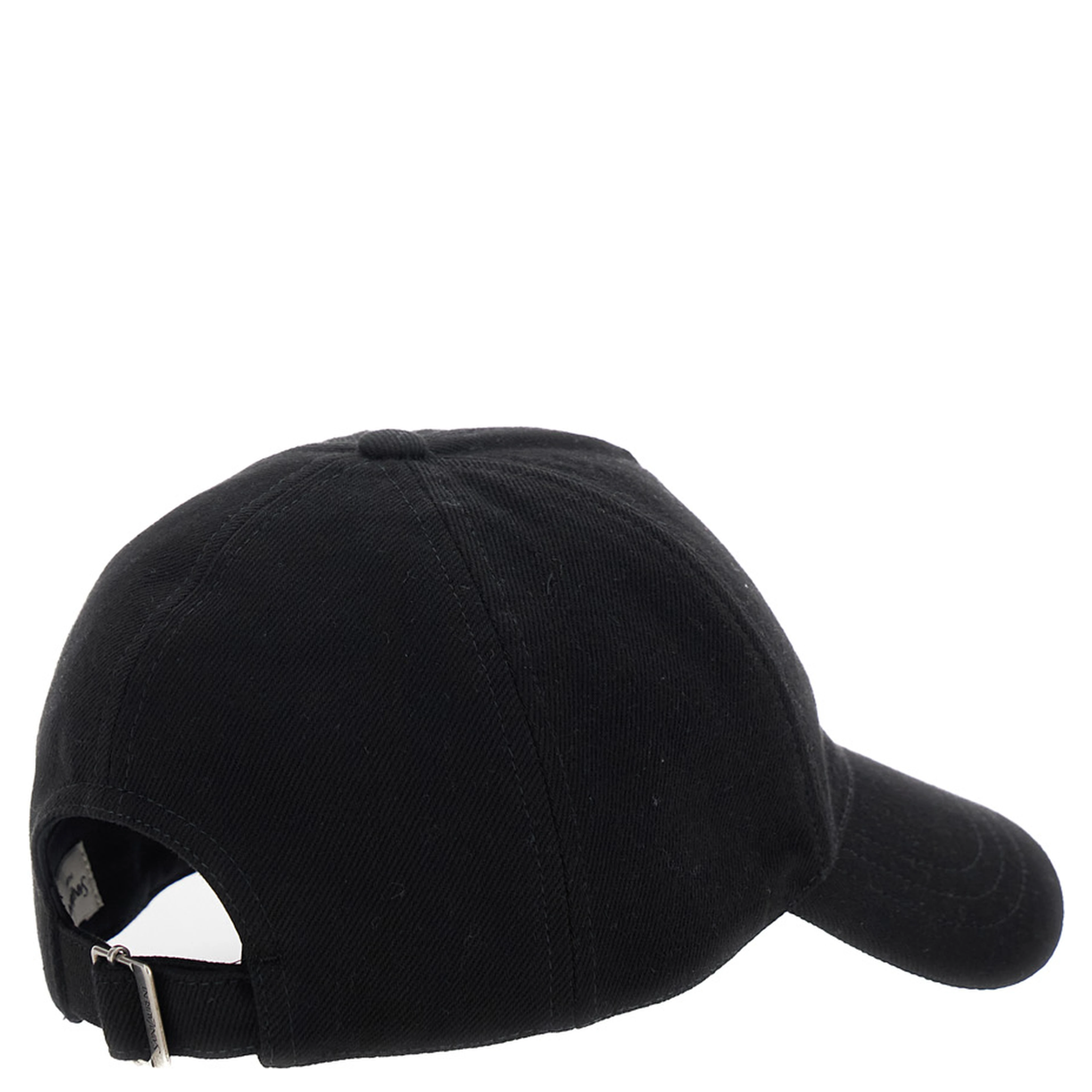 Black Cassandre Hat in Cotton Men