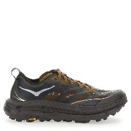 Mafate Speed 4 Lite Brown Sneaker Low Top with Mesh Inserts in Tech Fabric Unisex