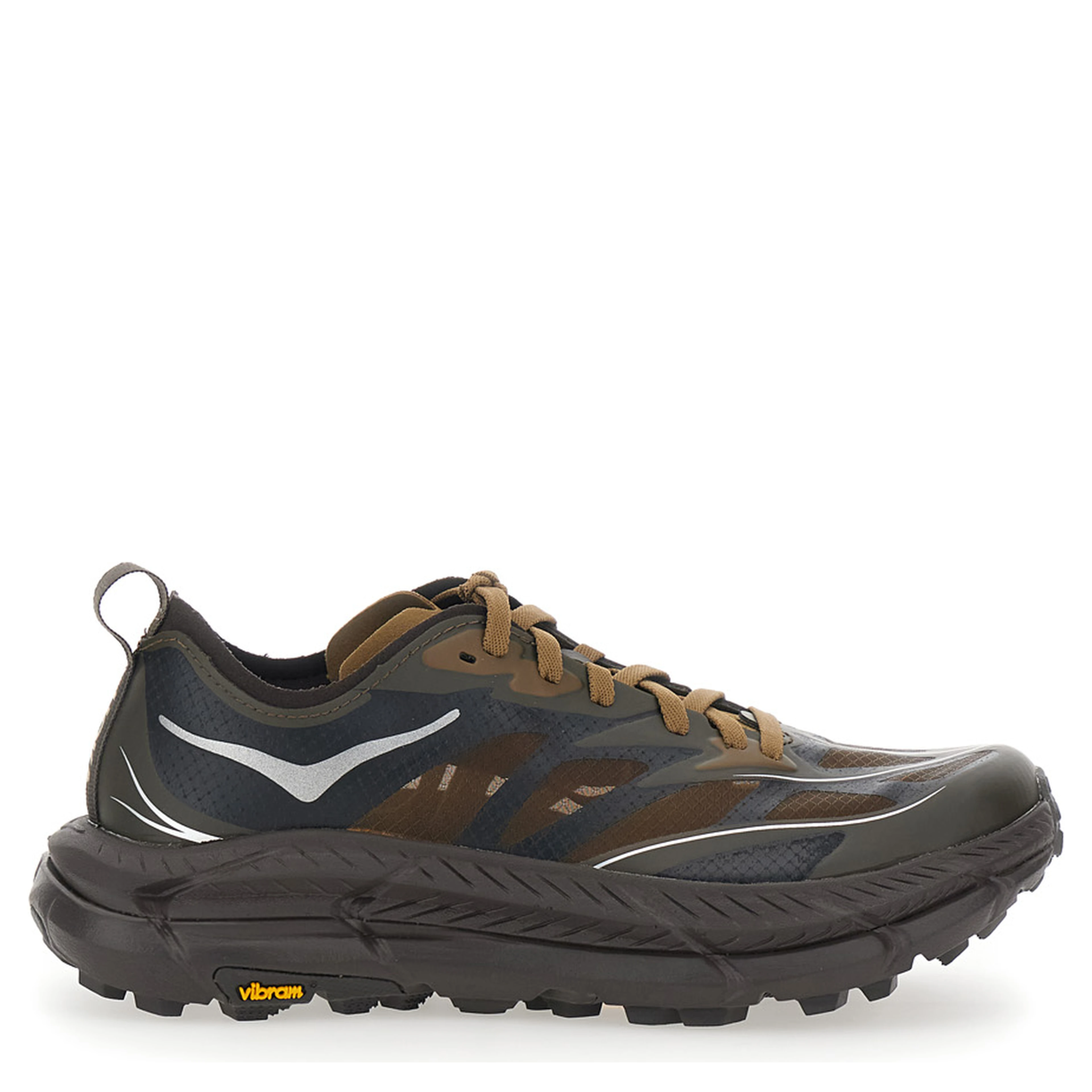 Mafate Speed 4 Lite Brown Sneaker Low Top with Mesh Inserts in Tech Fabric Unisex