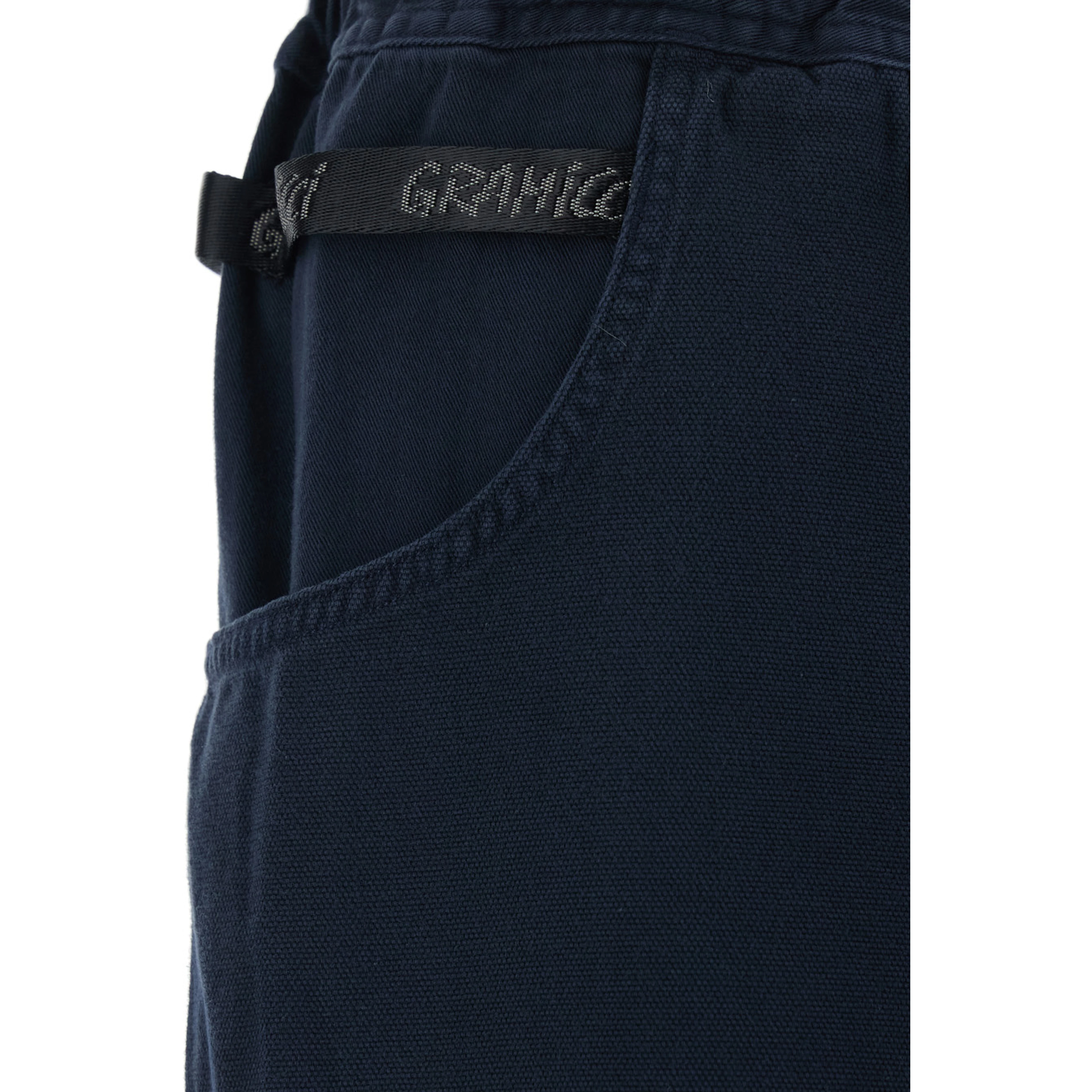 Blue pants with elasticated waist in cotton man