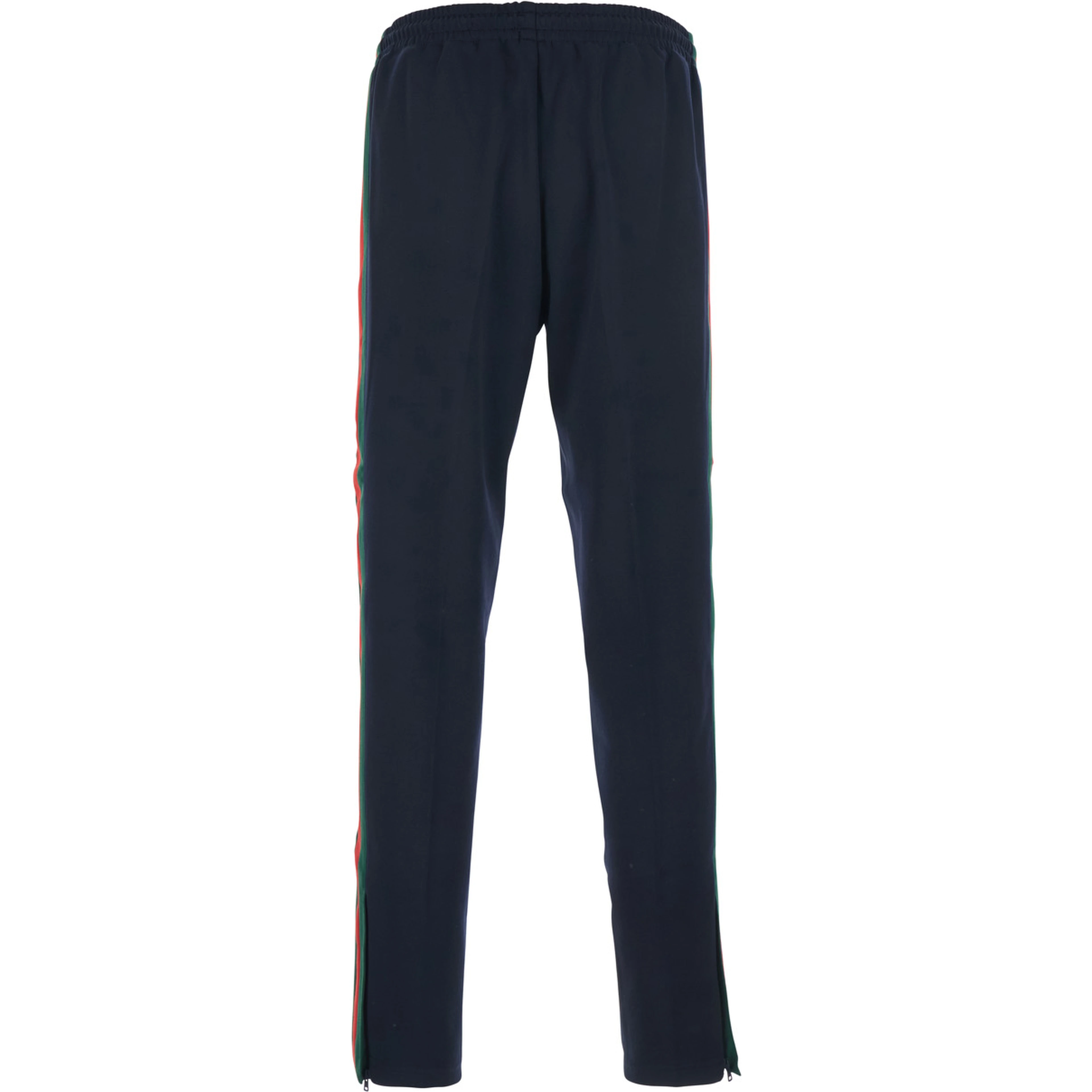 Blue Pants with Elastic Waist and Drawstring and Web Detail on the Side in Tech Fabric for Men