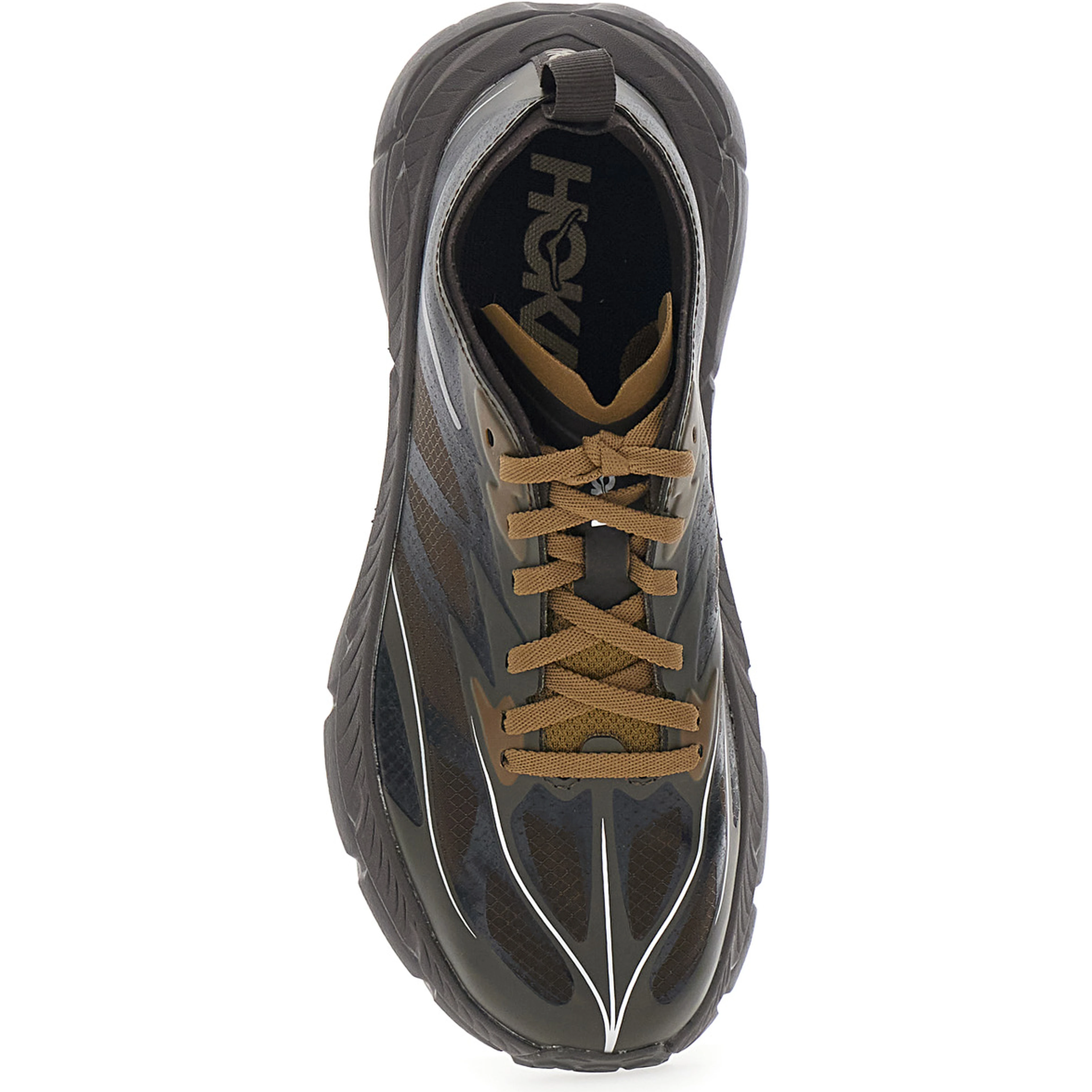 Mafate Speed 4 Lite Brown Sneaker Low Top with Mesh Inserts in Tech Fabric Unisex