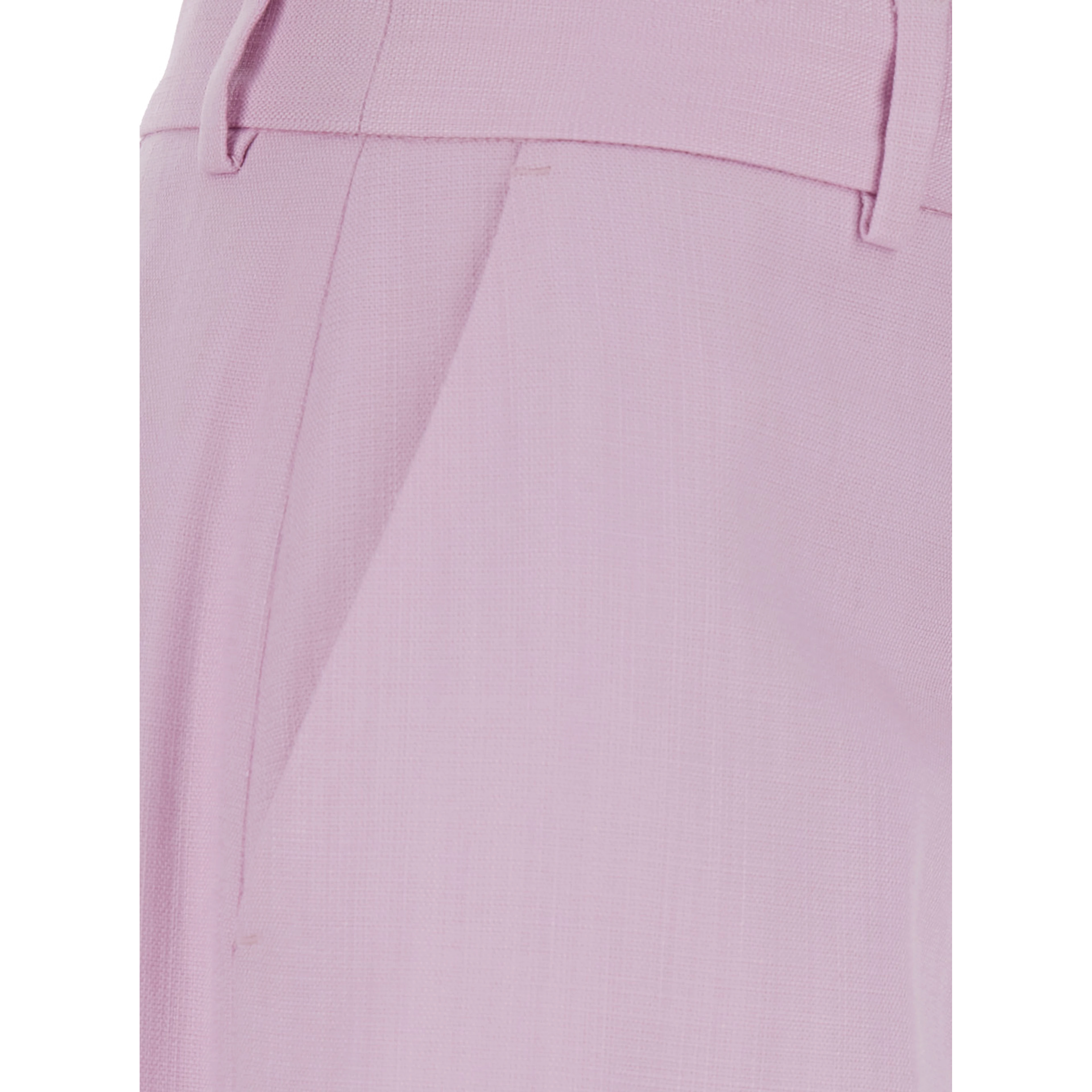 Pink PANTS with five-pocket design in Viscose Woman