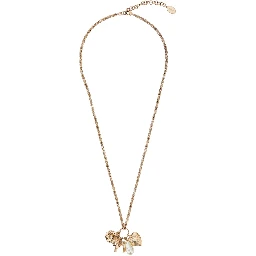 CHARMS Necklace with Metallic Metal Details for Women