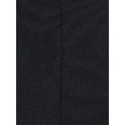black Skirt with slit on front and back in Fabric and wool Woman