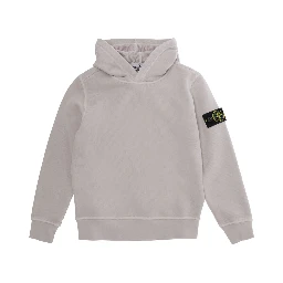 Hoodie sweater with hood and pockets, in cotton, girl