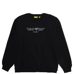 Black sweatshirt with logo on the front and back in cotton boy