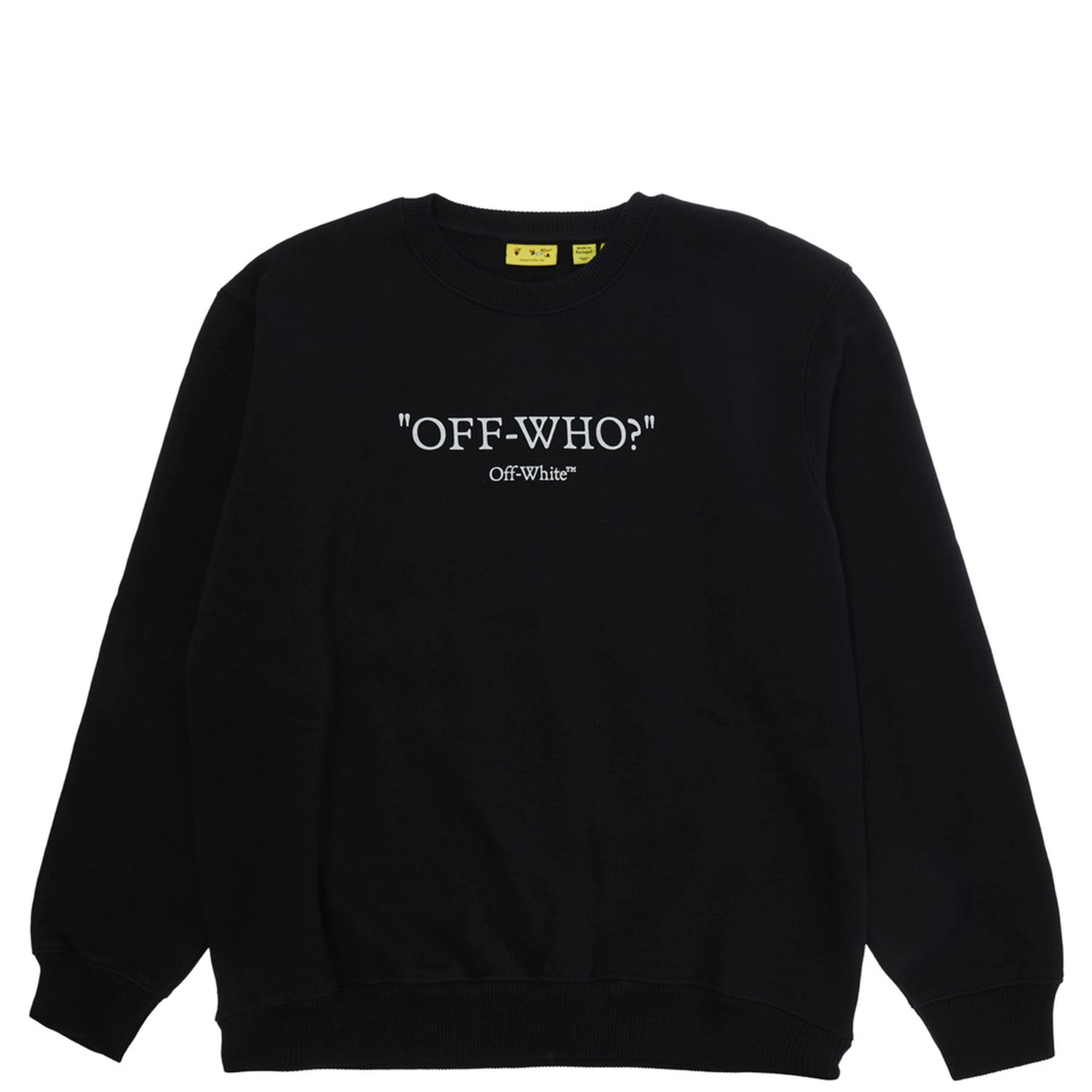 Black sweatshirt with logo on the front and back in cotton boy