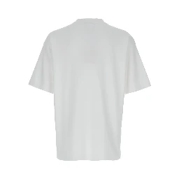 T-Shirt Le T-Shirt Slogan Classique with Slogan Print on the Front in White Cotton for Men