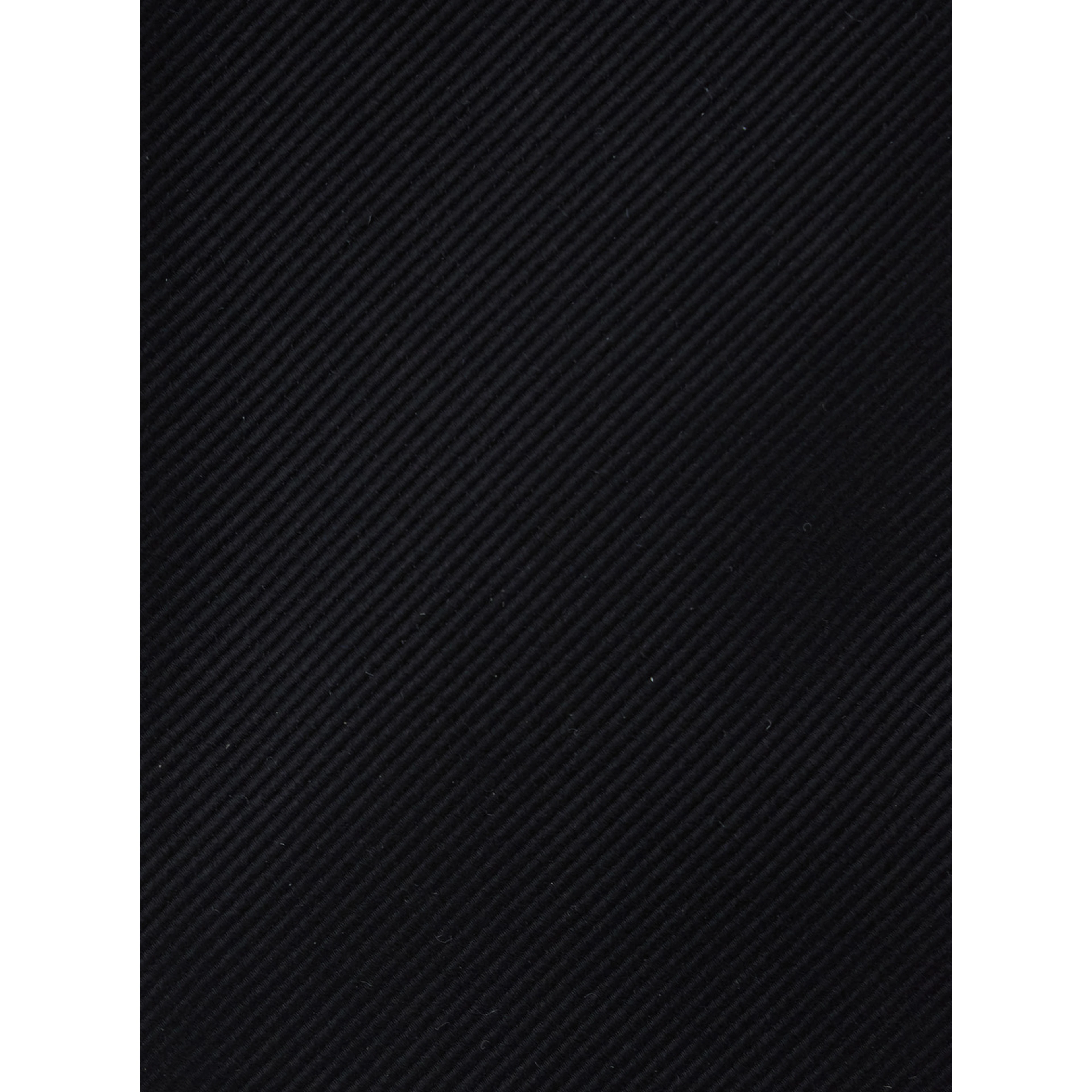 Black Tie with back knot closure in silk for men