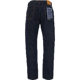 Dapper RE-SEARCH Denim is characterized by a blue denim fabric and unisex