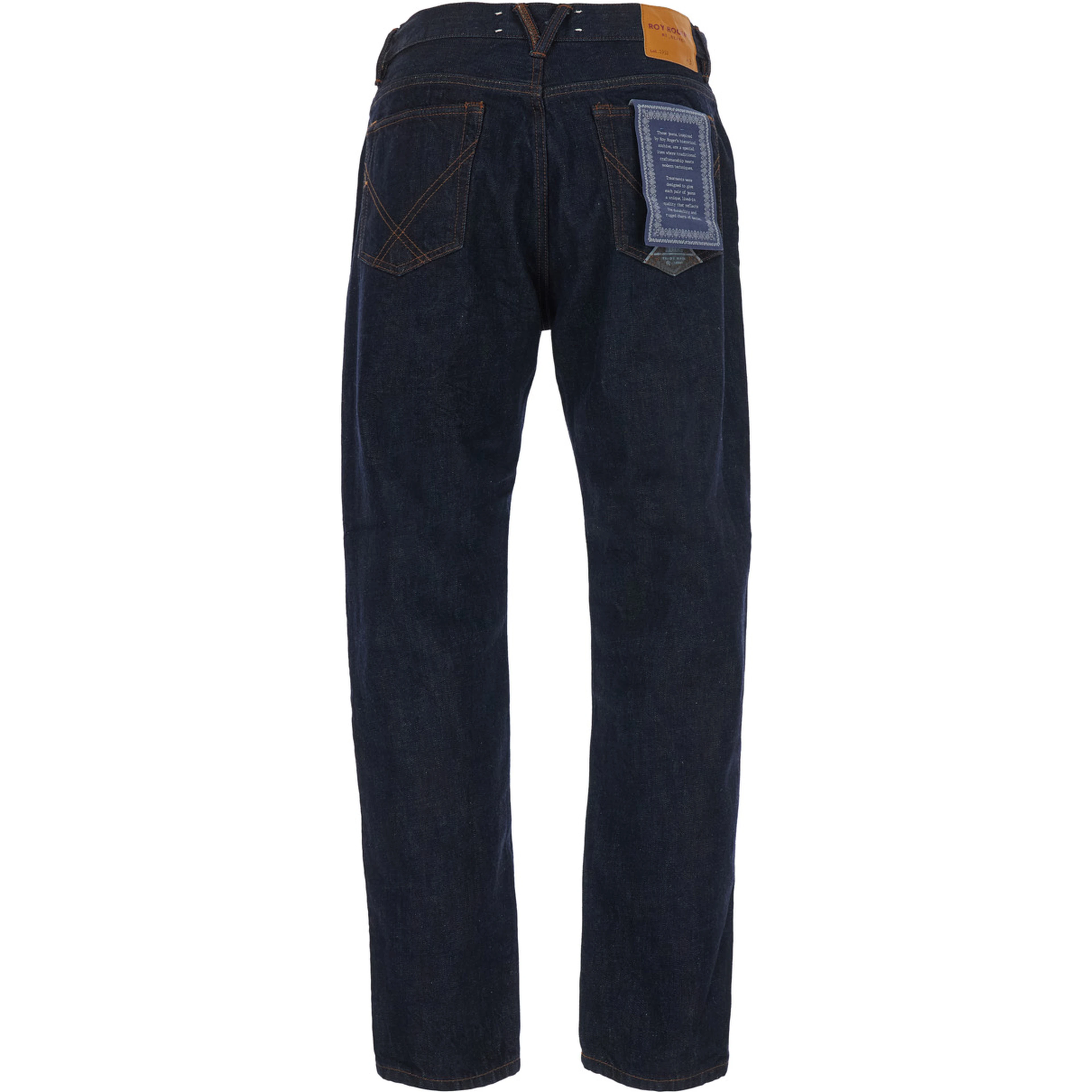 Dapper RE-SEARCH Denim is characterized by a blue denim fabric and unisex