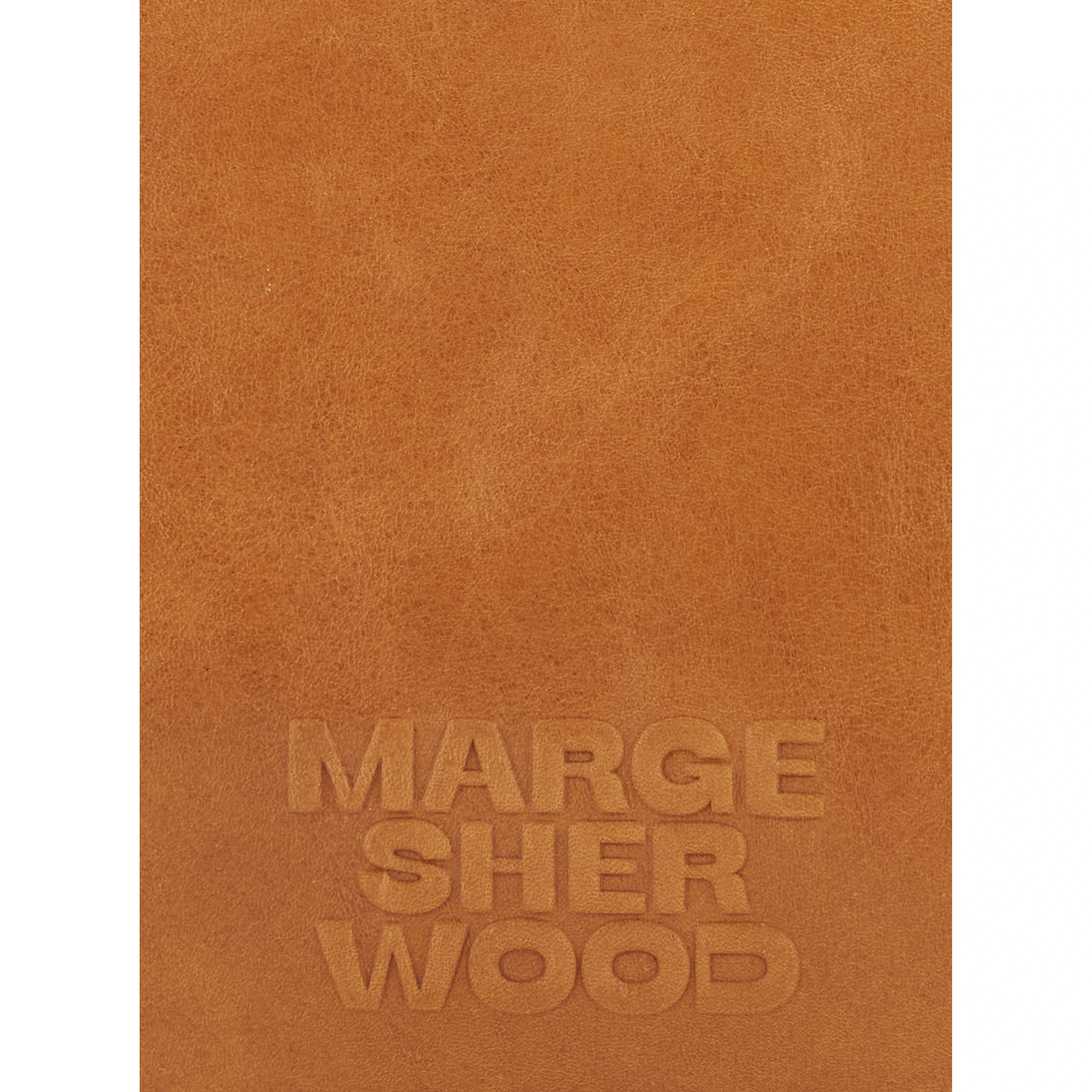 Soft Boston Brown Small Shoulder bag with Two Top Handles and Logo lettering on the Front in Suede for Women