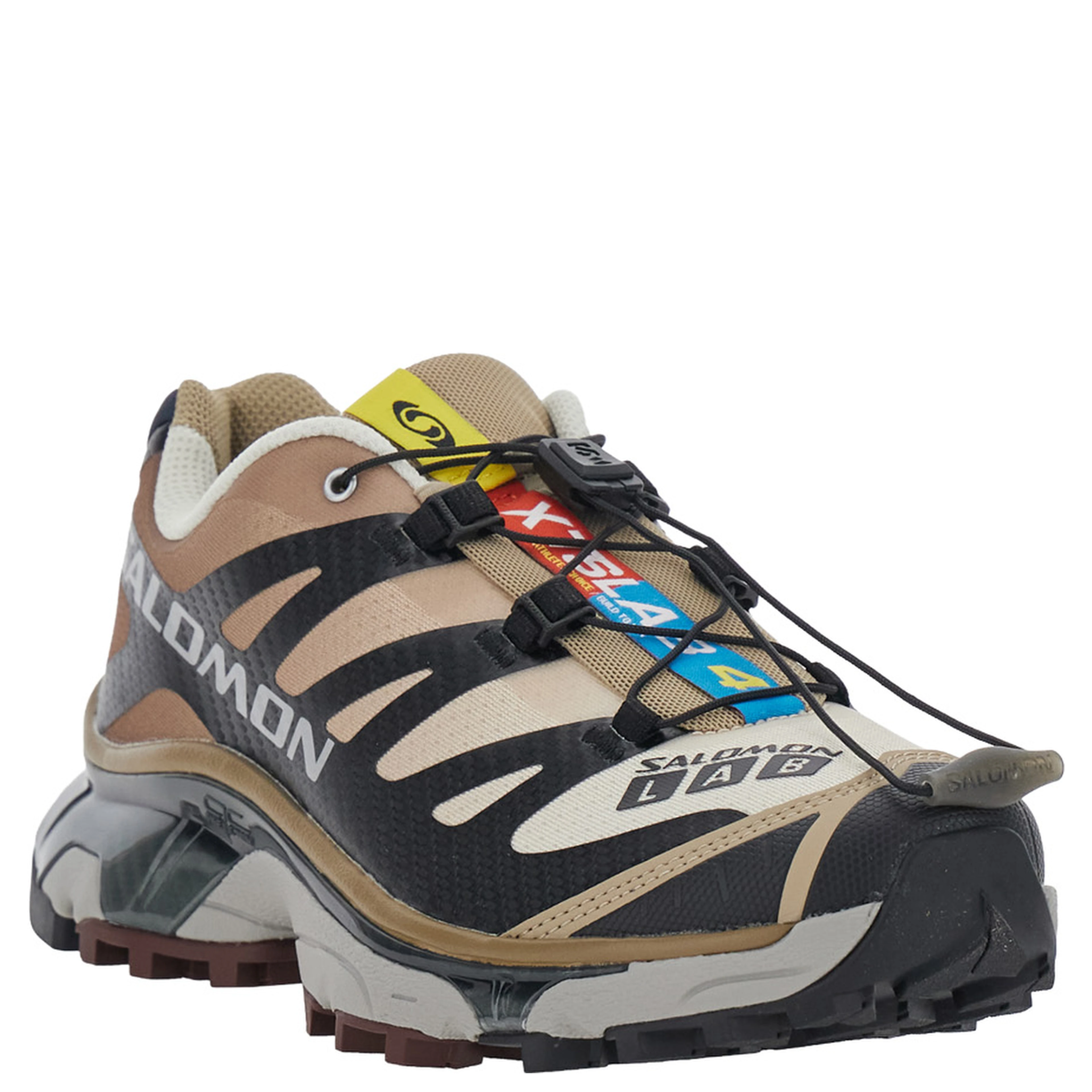 XT-4 OG Brown Sneakers with rubber sole in tech fabric unisex