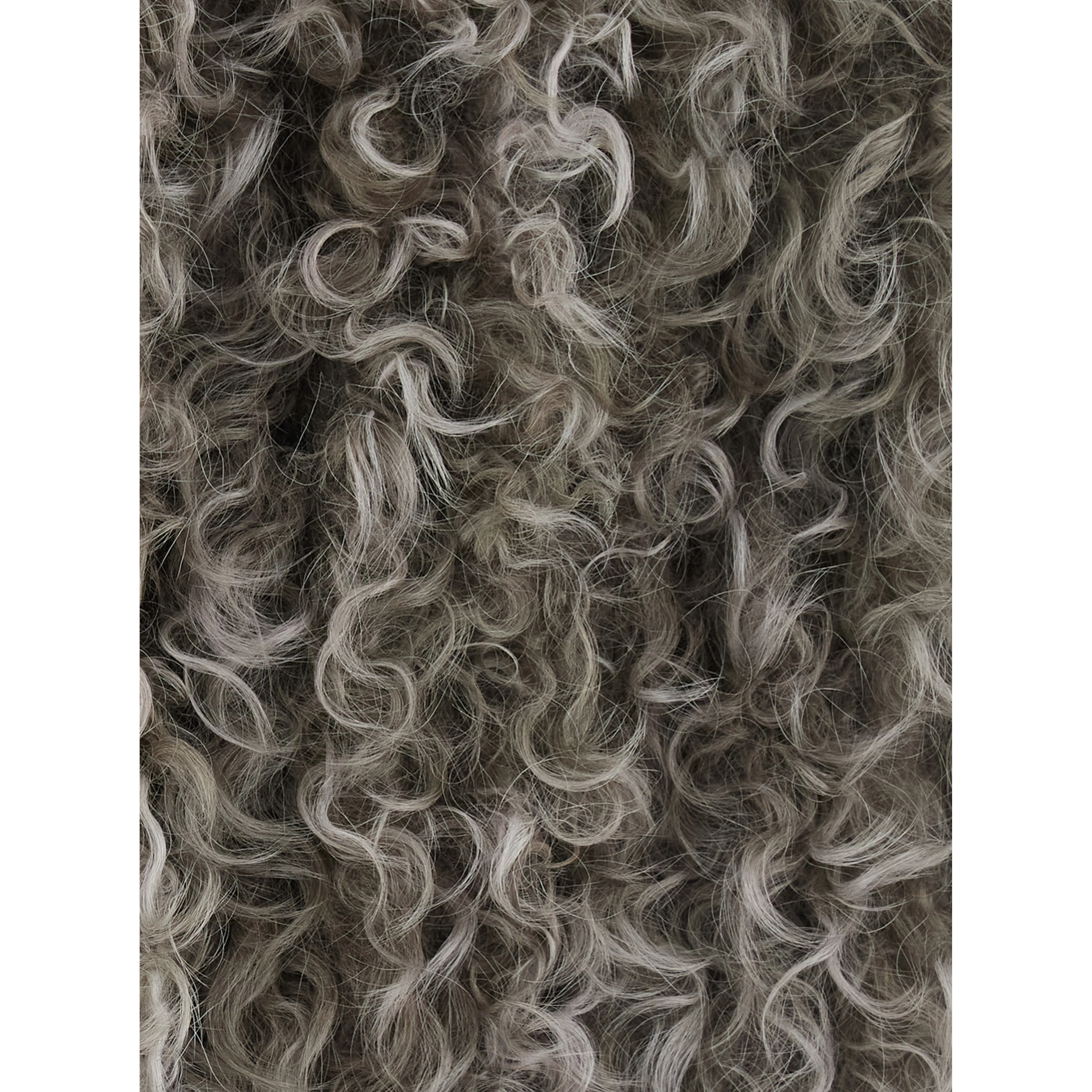 Beige Sleeveless Jacket with High Collar and Applied Fur in Wool for Women