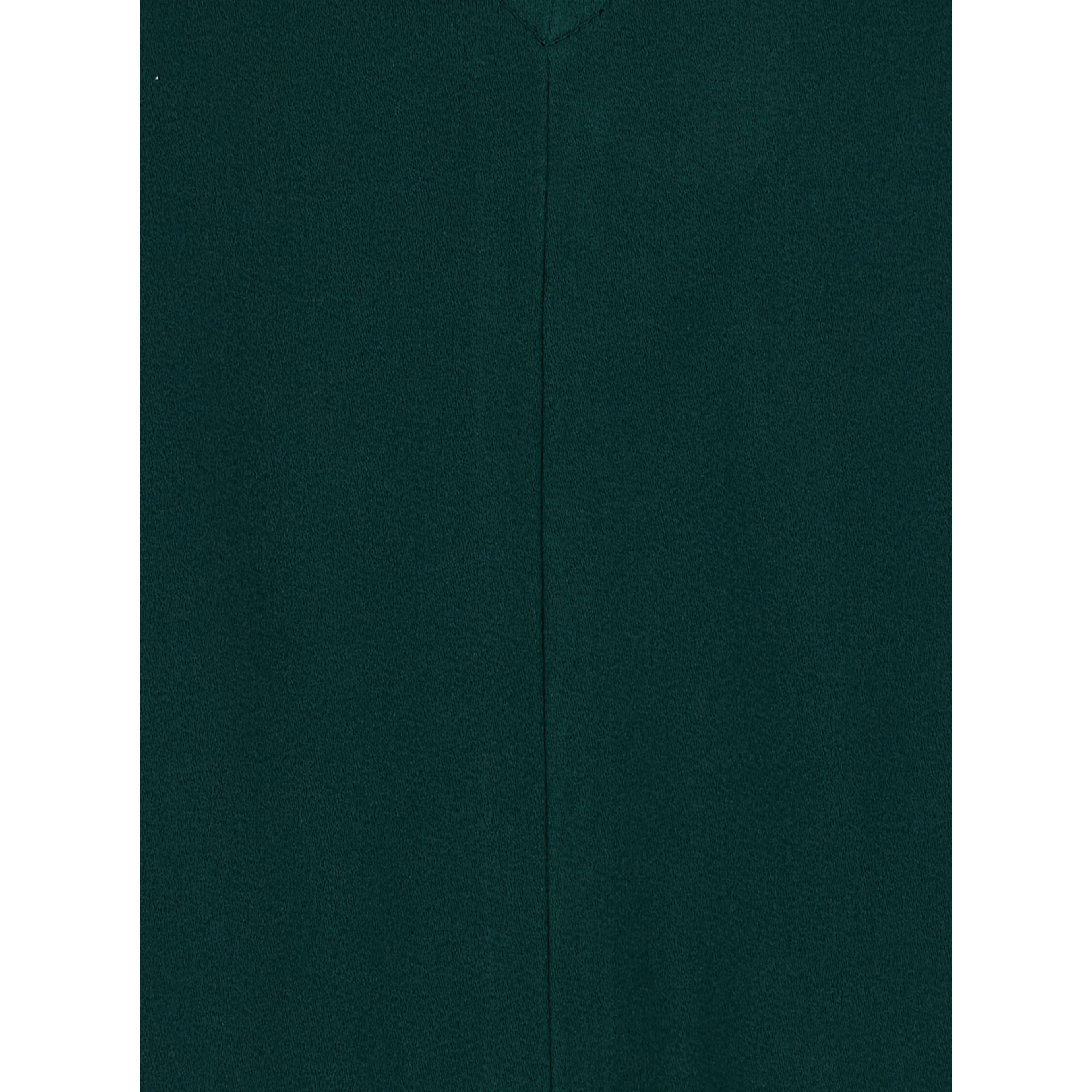 BERGAMO green Top with V-neck in fabric for women