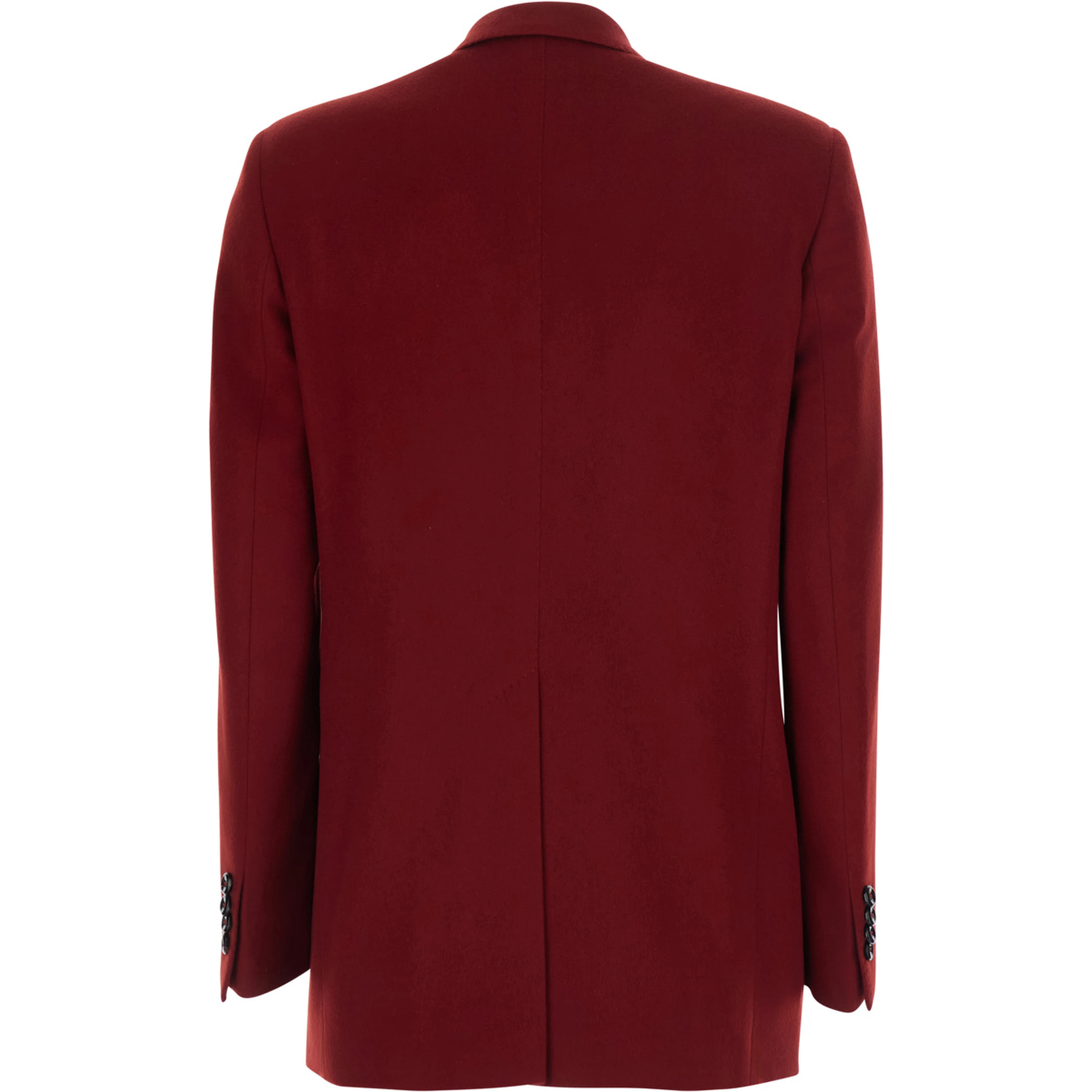 Womens cashmere jacket in red for women