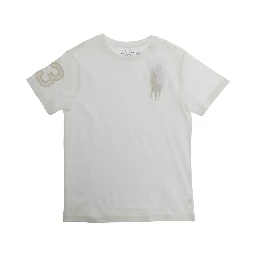 White T-Shirt 323832907505 with Round Neck and Short Sleeves for Men