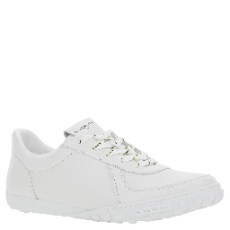 Glide white Sneaker with logo lettering on the tongue and heel in leather for men