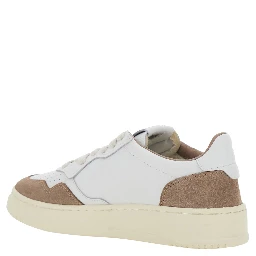 Sneakers MEDALIST FT White with Leather and Suede Details for Women