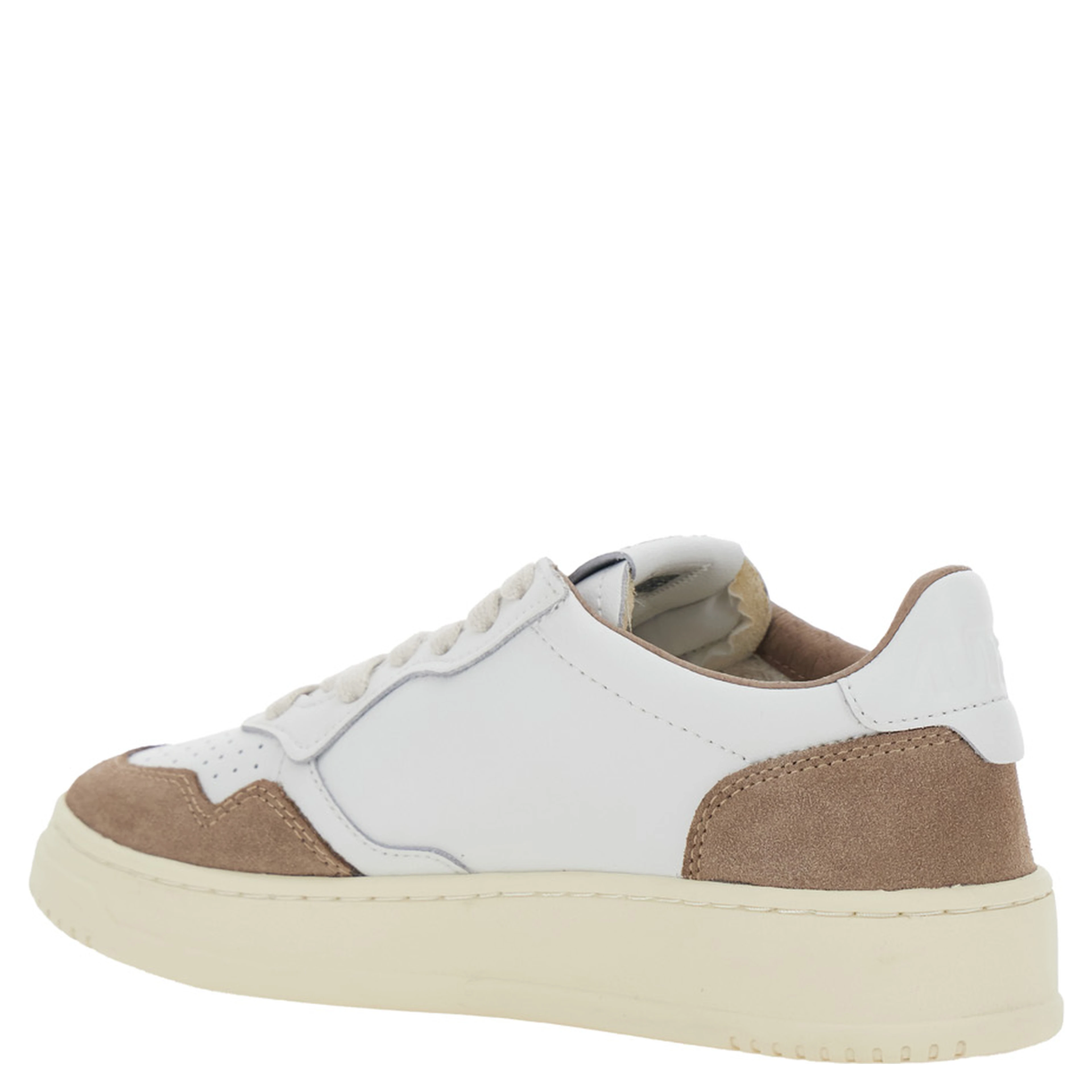 Sneakers MEDALIST FT White with Leather and Suede Details for Women