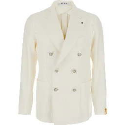 Jacket MONTECARLO DOUBLE-BREASTED with White Revers for Men