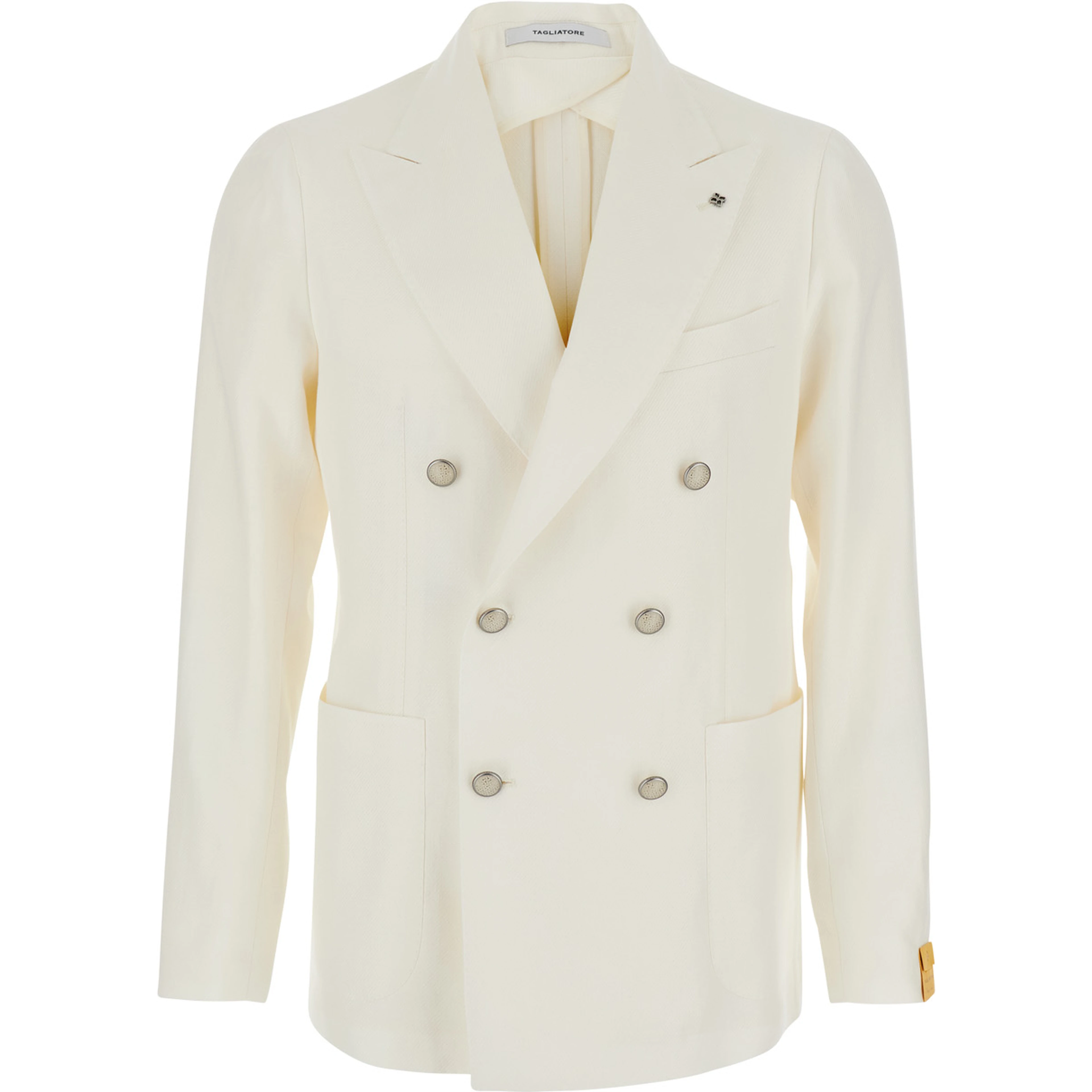 Jacket MONTECARLO DOUBLE-BREASTED with White Revers for Men