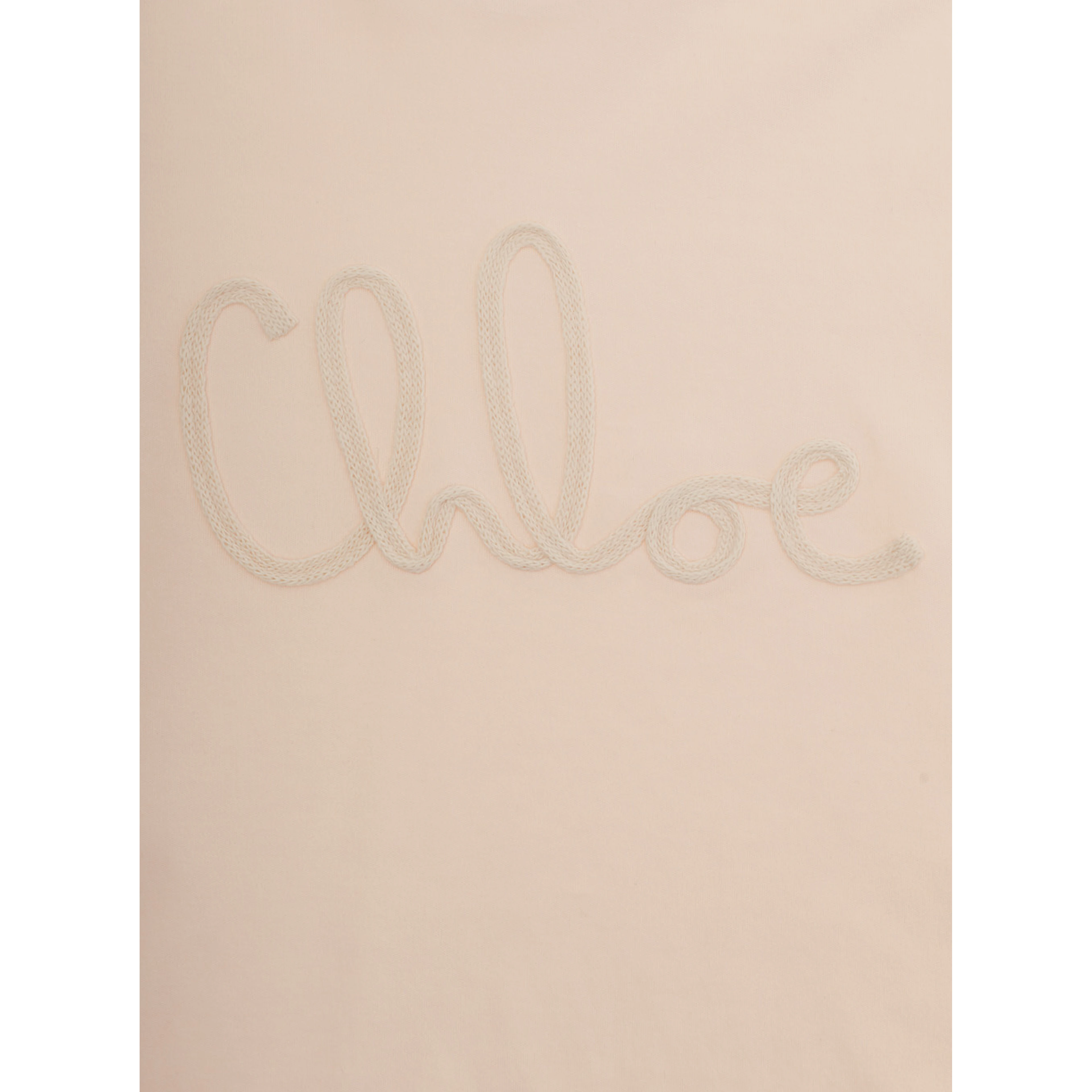 Pink Round Neck Cotton T-Shirt for Women