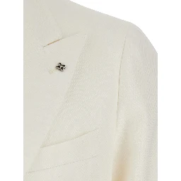 Jacket MONTECARLO DOUBLE-BREASTED with White Revers for Men