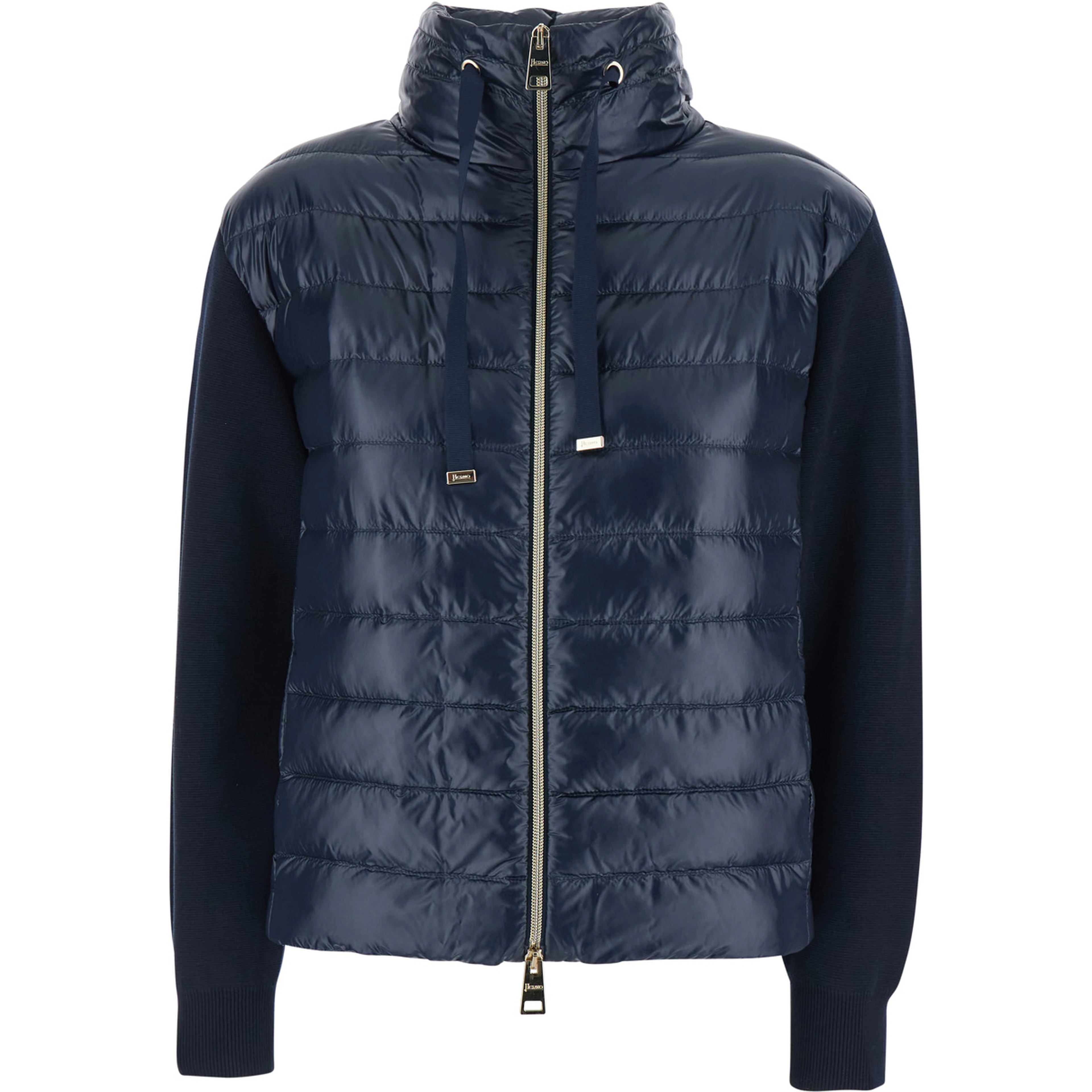 BIMATERIAL COTTON NYLON JACKET