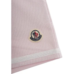 GIRL SWEAT BOTTOMS Pink with elastic waistband in Viscose and Cotton for Women
