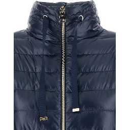 BIMATERIAL COTTON NYLON JACKET