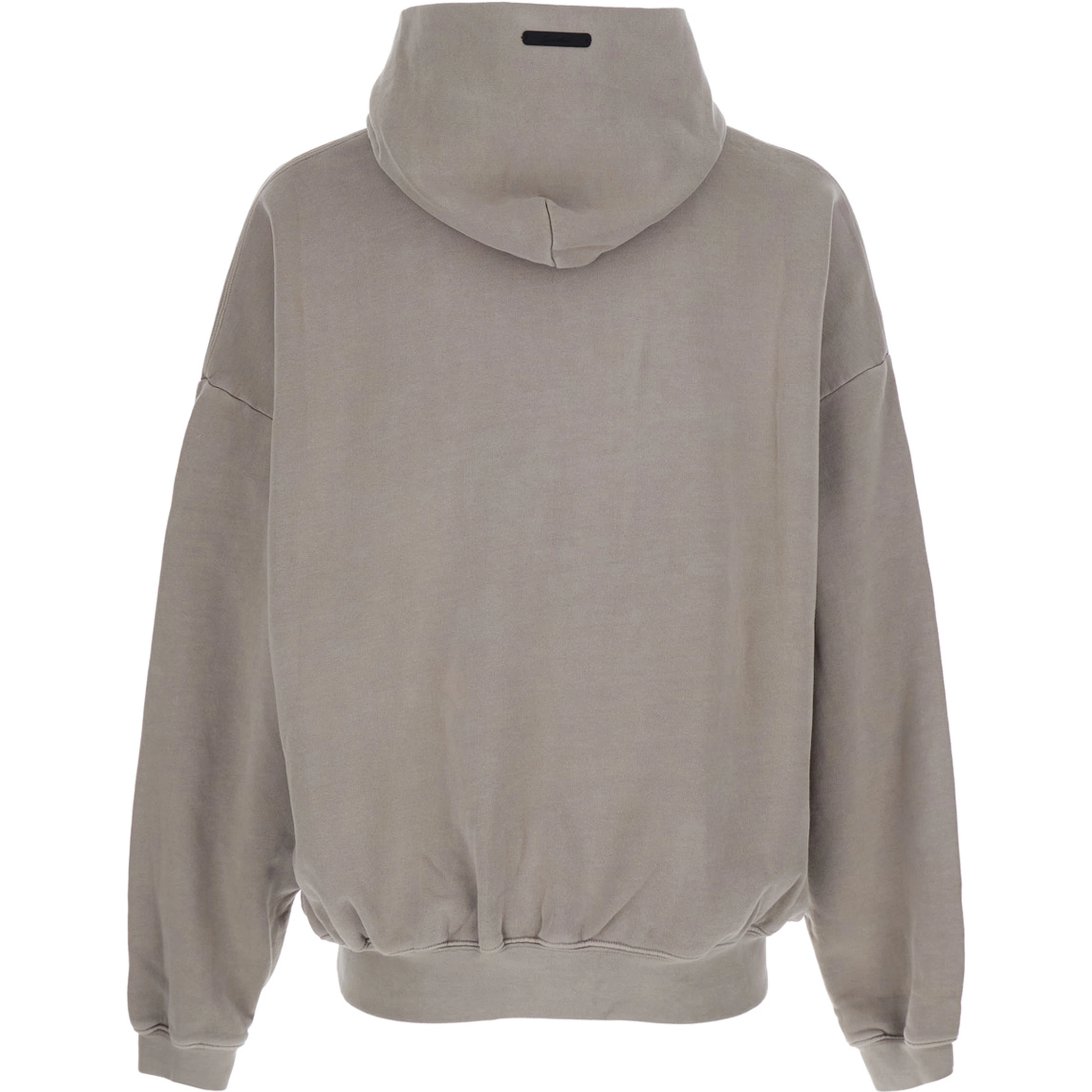 Gray TRAINING 90S HOODIE ESSENTIALS Hoodie with Fixed Hood and Kangaroo Pocket