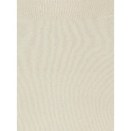 CANDY White Sweater with round neck and split cuffs in Wool and Cashmere for Women