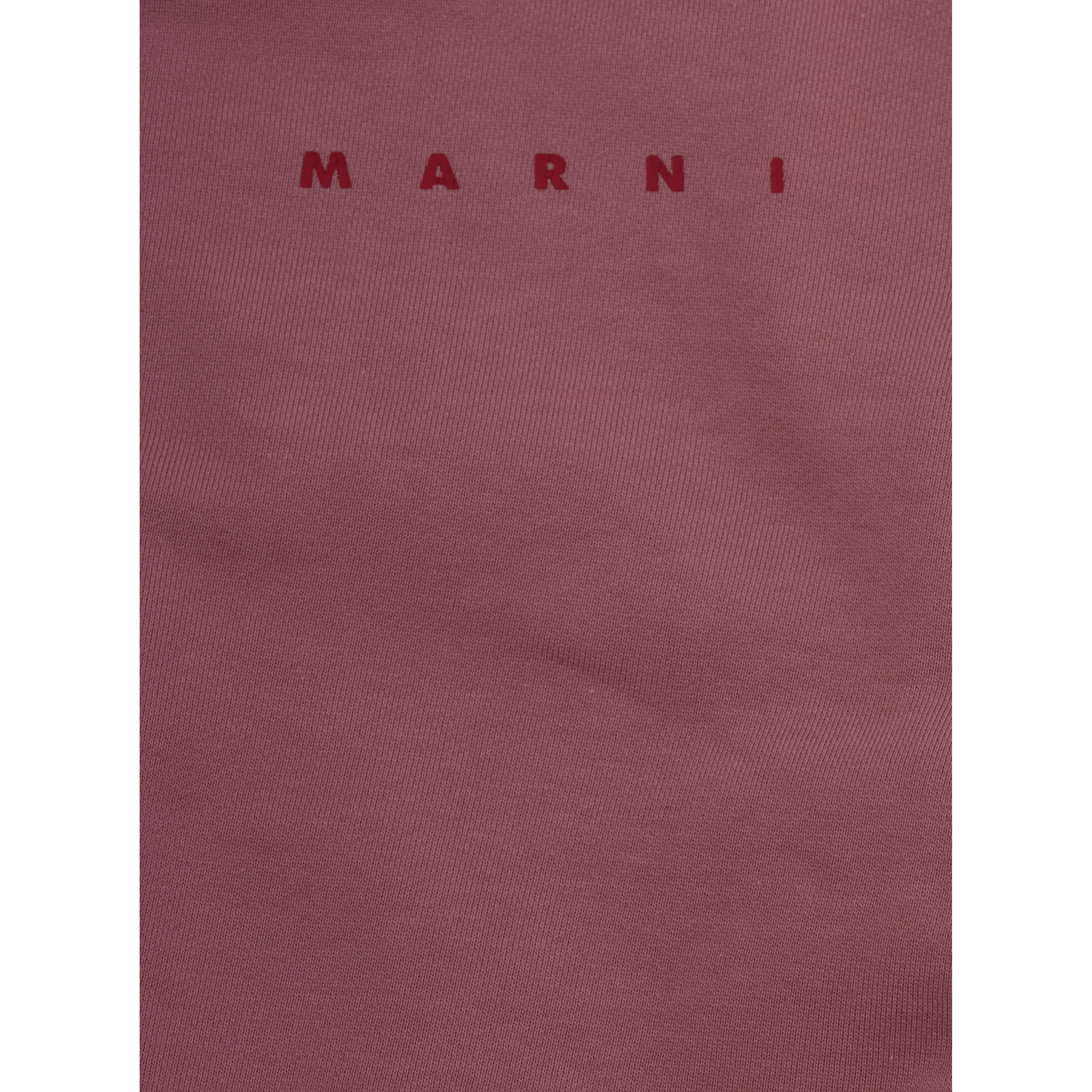Pink Sweatshirt with logo lettering on the front in cotton for Girl