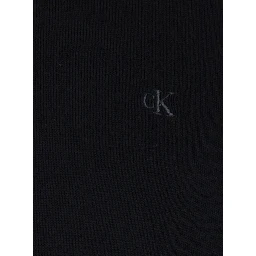 MERINO TURTLENECK with high collar and long sleeves in wool Black Men
