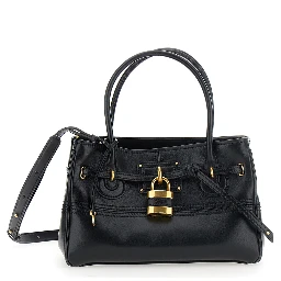 Shoulder bag Paddington Sling with black leather details